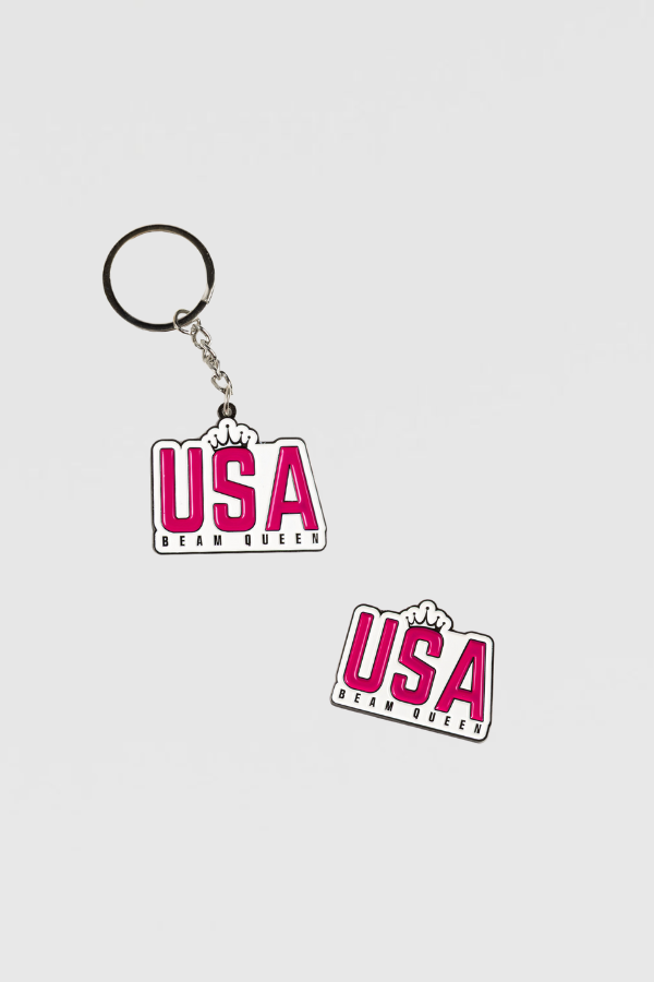 USA Key Chain & Pin Bundle