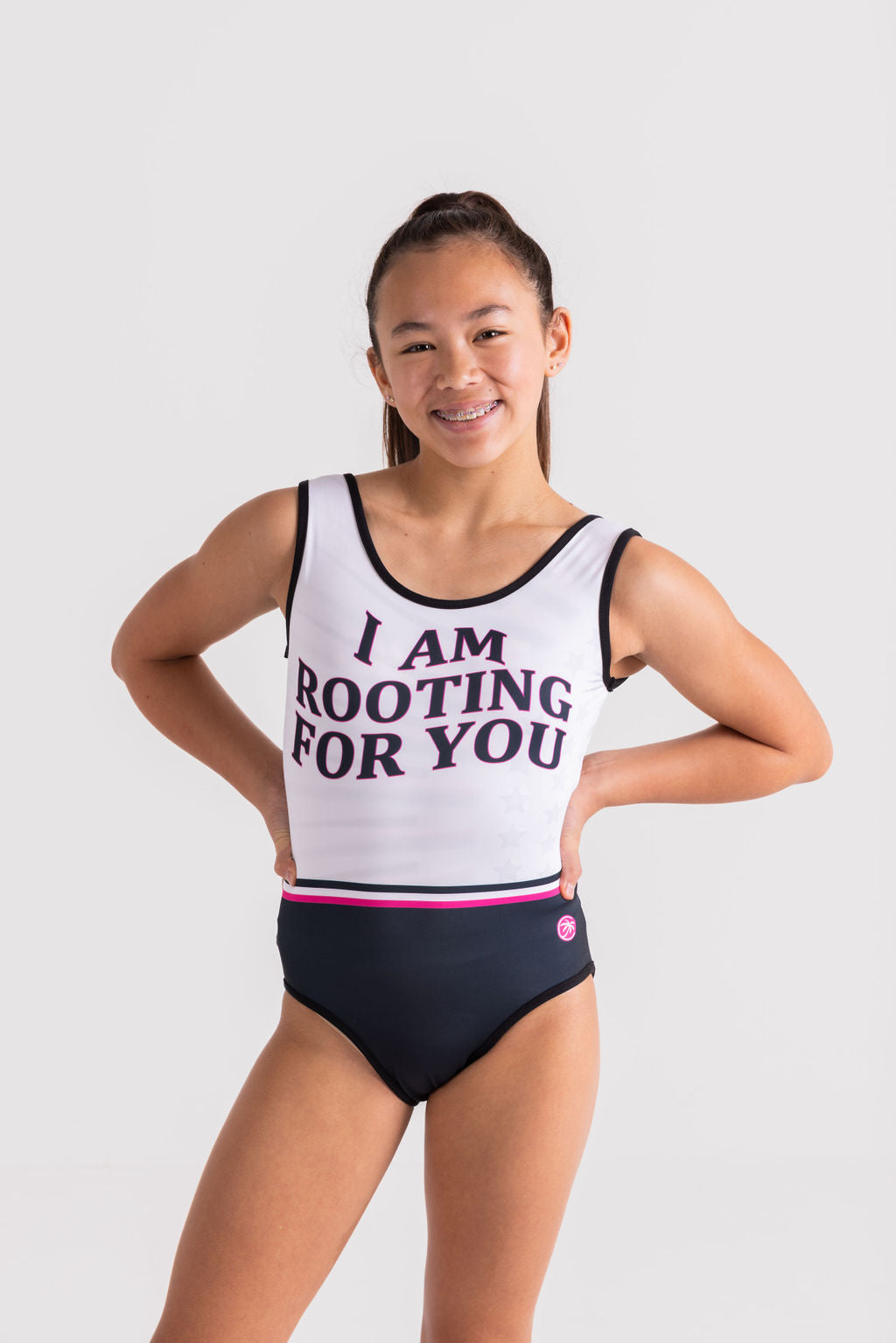"I AM ROOTING FOR YOU" Leotard